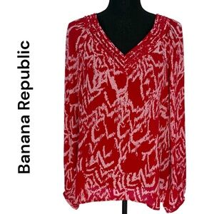 BANANA REPUBLIC HERITAGE Blouse, Size Medium